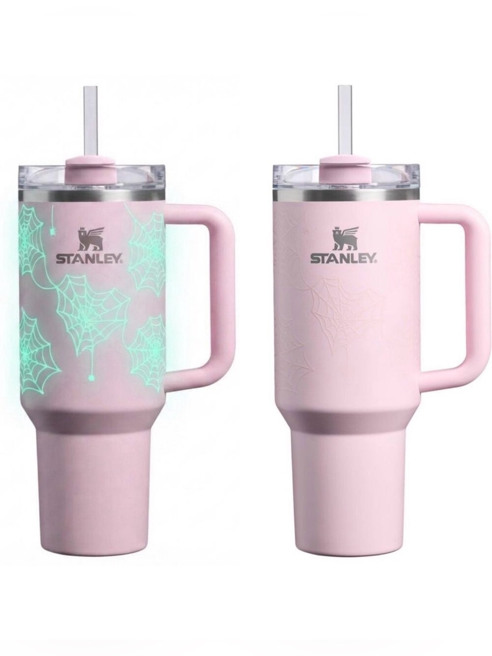 NEW Stanley Limited Edition Halloween 40oz Pink Sugar Spider 🕸️🩷 - Picture 4 of 4